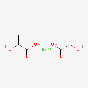 molecular formula C6H10BaO6 B3426864 Barium dilactate CAS No. 54983-89-0