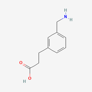 3-[3-(Aminomethyl)phenyl]propanoic acid