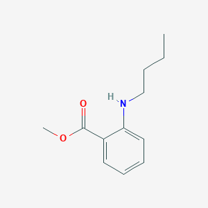 molecular formula C12H17NO2 B3426905 Methyl 2-(butylamino)benzoate CAS No. 55369-70-5