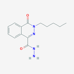 4-Oxo-3-pentyl-3,4-dihydrophthalazine-1-carbohydrazide