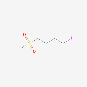 molecular formula C5H11IO2S B3426989 Butane, 1-iodo-4-(methylsulfonyl)- CAS No. 558465-90-0