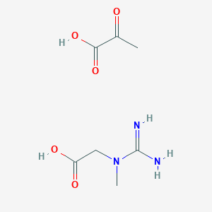 molecular formula C7H13N3O5 B3427011 Creatine pyruvate CAS No. 55965-97-4