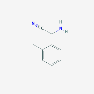 2-Amino-2-(2-methylphenyl)acetonitrile