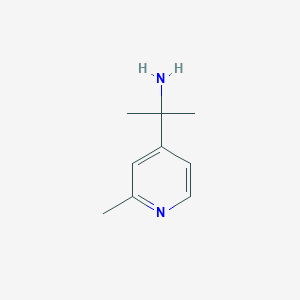 2-(2-Methylpyridin-4-YL)propan-2-amine
