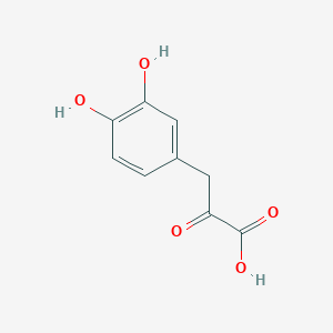 molecular formula C9H8O5 B034271 3,4-Dihydroxyphenylpyruvic acid CAS No. 109170-71-0