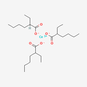molecular formula C24H45CeO6 B3427111 Cerium(III) 2-ethylhexanoate CAS No. 56797-01-4