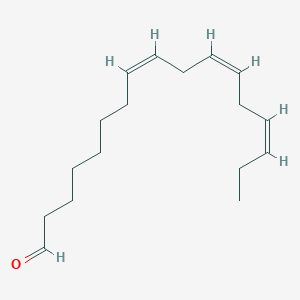 molecular formula C17H28O B3427114 (8Z,11Z,14Z)-Heptadecatrienal CAS No. 56797-44-5