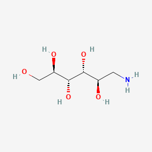 molecular formula C6H15NO5 B3427170 1-Amino-1-deoxymannitol CAS No. 57027-74-4