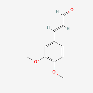 molecular formula C11H12O3 B3427265 3,4-Dimethoxy cinnamaldehyde CAS No. 58045-88-8
