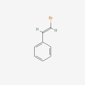 molecular formula C8H7Br B3427354 β-溴苯乙烯 CAS No. 588-72-7