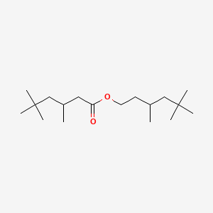 molecular formula C18H36O2 B3427423 3,5,5-Trimethylhexyl 3,5,5-trimethylhexanoate CAS No. 59219-71-5
