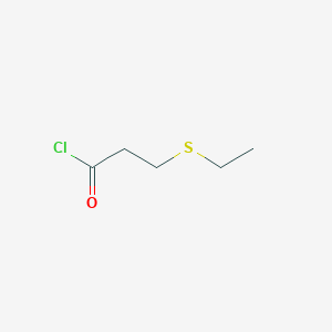molecular formula C5H9ClOS B3427446 3-(Ethylthio)propanoyl chloride CAS No. 5944-02-5