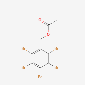 molecular formula C10H5Br5O2 B3427448 (Pentabromophenyl)methyl acrylate CAS No. 59447-57-3