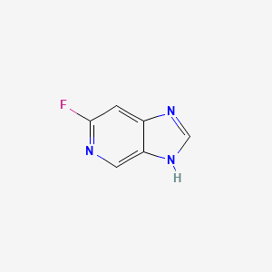 B3427557 6-fluoro-3H-imidazo[4,5-c]pyridine CAS No. 60186-29-0