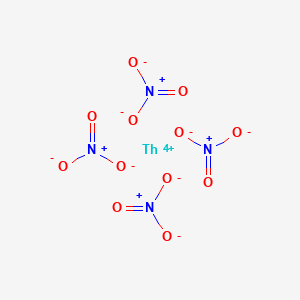 molecular formula Th(NO3)4<br>N4O12Th B3427713 Thorium nitrate CAS No. 16092-49-2