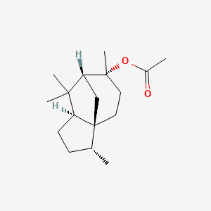 molecular formula C17H28O2 B3427751 Cedranyl acetate CAS No. 61789-42-2