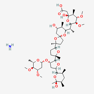 molecular formula C47H83NO17 B3427804 Maduramicin CAS No. 61991-54-6