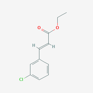 molecular formula C11H11ClO2 B3427832 2-Propenoic acid, 3-(3-chlorophenyl)-, ethyl ester CAS No. 62174-98-5