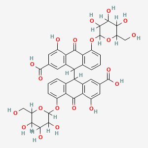 molecular formula C42H38O20 B3427834 Sennosides CAS No. 62211-03-4