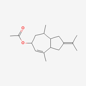 molecular formula C17H26O2 B3427895 Vetiveryl acetate CAS No. 62563-80-8