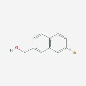 molecular formula C11H9BrO B3427910 2-Naphthalenemethanol, 7-bromo- CAS No. 627527-19-9