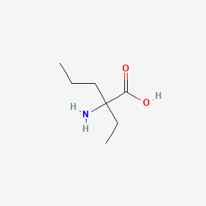 molecular formula C7H15NO2 B3427953 2-Amino-2-ethylpentanoic acid CAS No. 6303-36-2