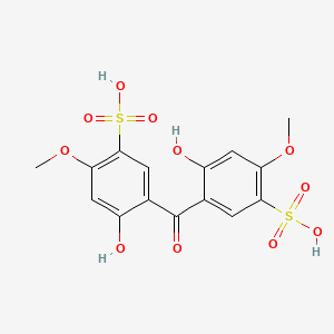 2,2'-Dihydroxy-4,4'-dimethoxybenzophenone-5,5'-disulfonic acid
