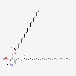 molecular formula C40H71NO5 B3428006 Pyridoxine dipalmitate CAS No. 635-38-1