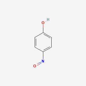 molecular formula C6H5NO2 B3428023 4-Nitrosophenol CAS No. 104-91-6; 637-62-7
