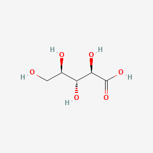 molecular formula C5H10O6 B3428054 D-ribonic acid CAS No. 642-98-8