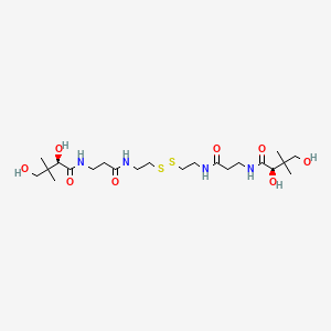 molecular formula C22H42N4O8S2 B3428099 Pantethine CAS No. 644967-47-5
