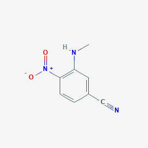 3-Methylamino-4-nitro-benzonitrile