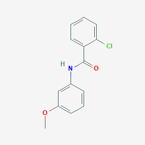 molecular formula C14H12ClNO2 B3428164 2-Chloro-N-(3-methoxy-phenyl)-benzamide CAS No. 65382-87-8