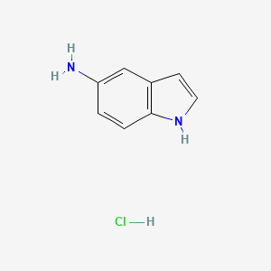 molecular formula C8H9ClN2 B3428240 5-Aminoindole hydrochloride CAS No. 65795-92-8