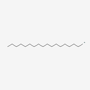 molecular formula C18H37 B3428286 Octadecylradical CAS No. 66369-14-0