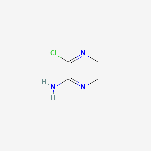 molecular formula C4H4ClN3 B3428293 2-氨基-3-氯吡嗪 CAS No. 6663-73-6