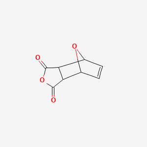 molecular formula C8H6O4 B3428334 3a,4,7,7a-Tetrahydro-4,7-epoxyisobenzofuran-1,3-dione CAS No. 6766-44-5