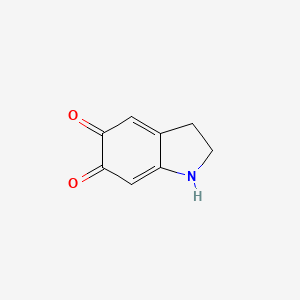 molecular formula C8H7NO2 B3428413 多巴胺色素 CAS No. 67992-45-4