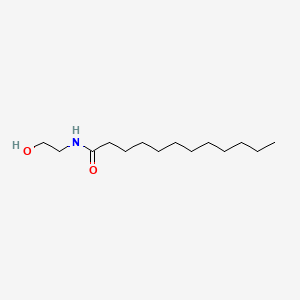 molecular formula C14H29NO2 B3428453 N-(2-羟乙基)十二酰胺 CAS No. 68140-00-1