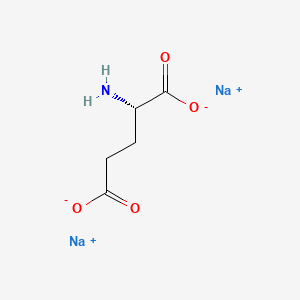 molecular formula C5H7NNa2O4 B3428490 Sodium L-glutamate CAS No. 68187-30-4