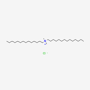 molecular formula C30H64ClN B3428540 Dimethylditetradecylammonium chloride CAS No. 68391-05-9