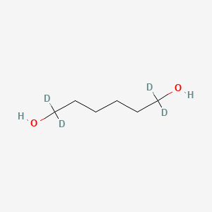 molecular formula C6H14O2 B3428560 1,6-Hexane-1,1,6,6-d4-diol CAS No. 6843-76-1