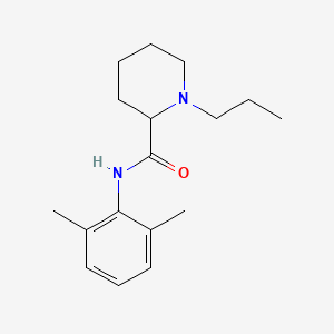 molecular formula C17H26N2O B3428572 N-(2,6-dimethylphenyl)-1-propylpiperidine-2-carboxamide CAS No. 684647-62-9
