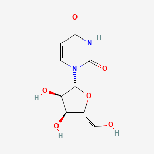 molecular formula C9H12N2O6 B3428704 尿苷 CAS No. 69-75-0