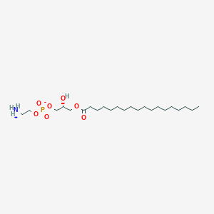 molecular formula C23H48NO7P B3428790 1-硬脂酰-2-羟基-sn-甘油-3-磷酸乙醇胺 CAS No. 69747-55-3