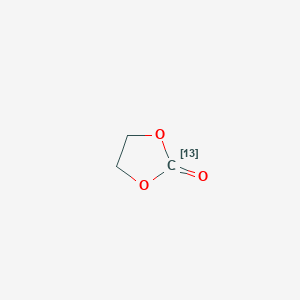 molecular formula C3H4O3 B3428796 (2-~13~C)-1,3-Dioxolan-2-one CAS No. 69754-77-4