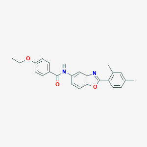 N-[2-(2,4-dimethylphenyl)-1,3-benzoxazol-5-yl]-4-ethoxybenzamide