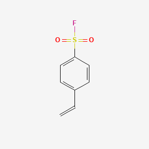 molecular formula C8H7FO2S B3428899 Poly(styrenesulfonyl fluoride) CAS No. 705-33-9