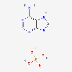 molecular formula C5H8N5O4P B3428917 腺嘌呤磷酸 CAS No. 70700-30-0