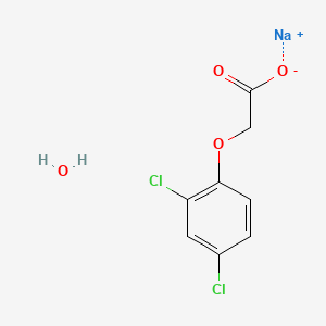 molecular formula C8H7Cl2NaO4 B3428921 2-(2,4-二氯苯氧基)乙酸钠水合物 CAS No. 7084-86-8